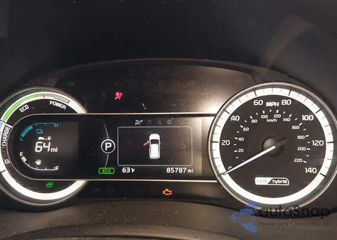 2019 Kia Niro Lx from USA, damaged, VIN KNDCB3LC1K5304815